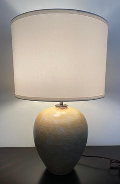 Anna Lisa Thomson Swedish Art Deco 1930s Art Pottery Table Lamp