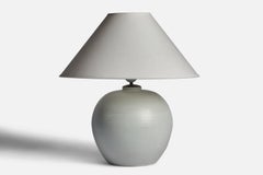 Anna-Lisa Thomson, Table Lamp, Earthenware, Sweden, 1930s