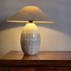 Anna-Lisa Thomson, Table lamp in glazed earthenware, Swedish Modern mid-1900s.