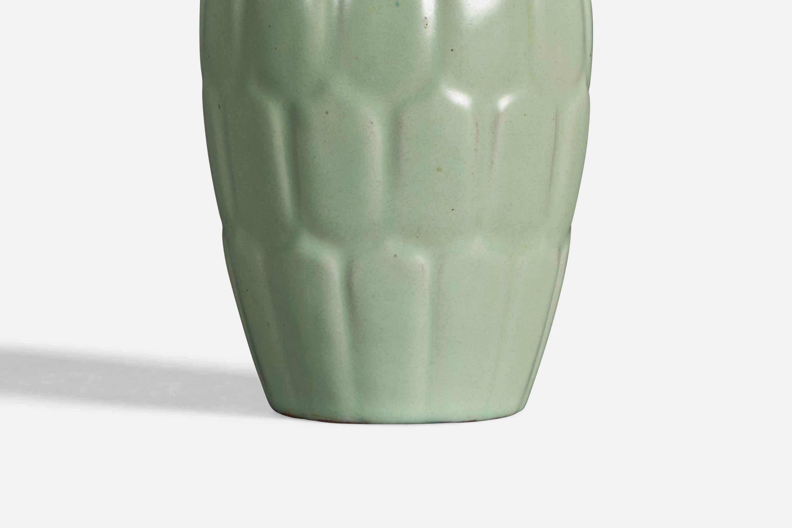 Scandinavian Modern Anna-Lisa Thomson, Vase, Earthenware, 1930s For Sale