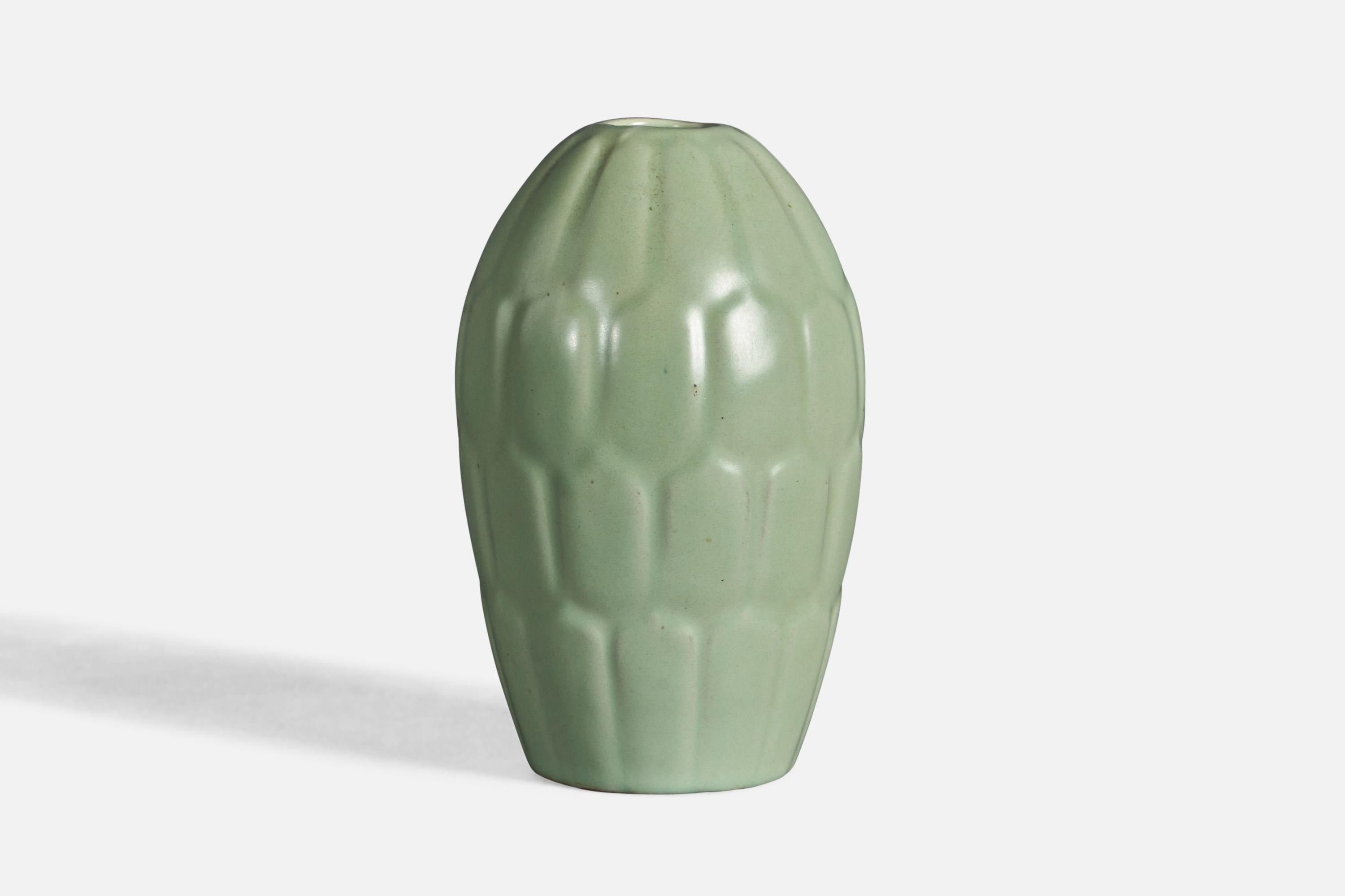 Swedish Anna-Lisa Thomson, Vase, Earthenware, 1930s For Sale
