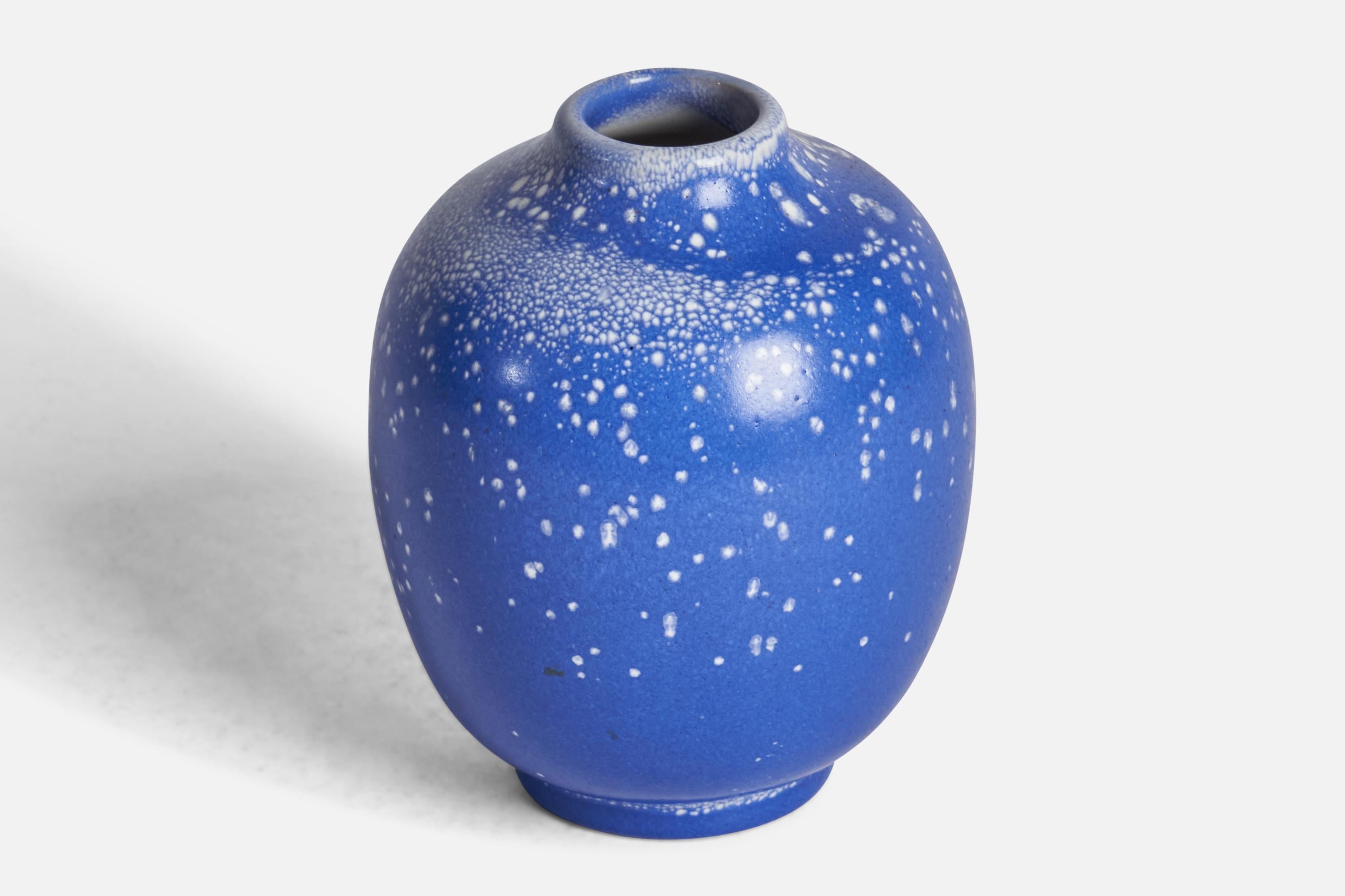 Anna-Lisa Thomson, Vase, Steingut, Schweden, 1930er Jahre (Skandinavische Moderne) im Angebot