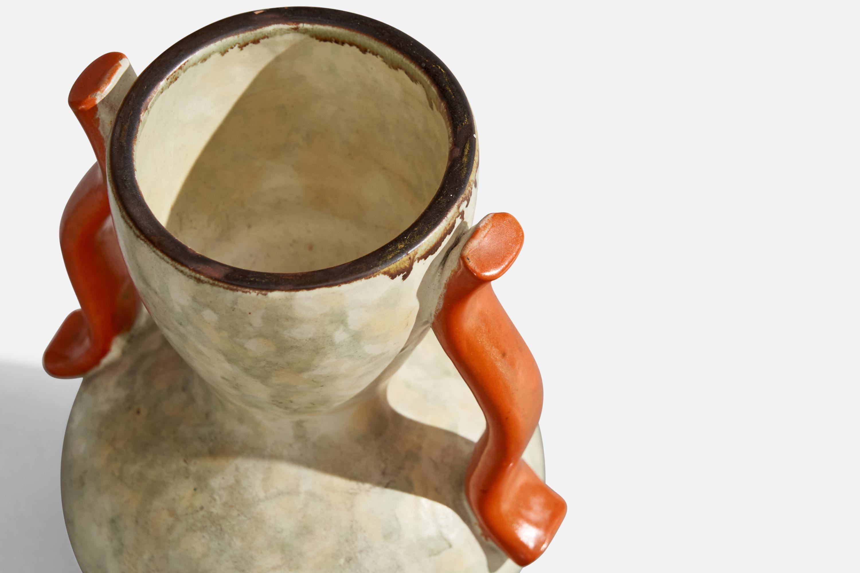 Anna-Lisa Thomson, Vaso, Terracotta, Svezia, anni '1930 In condizioni buone in vendita a High Point, NC