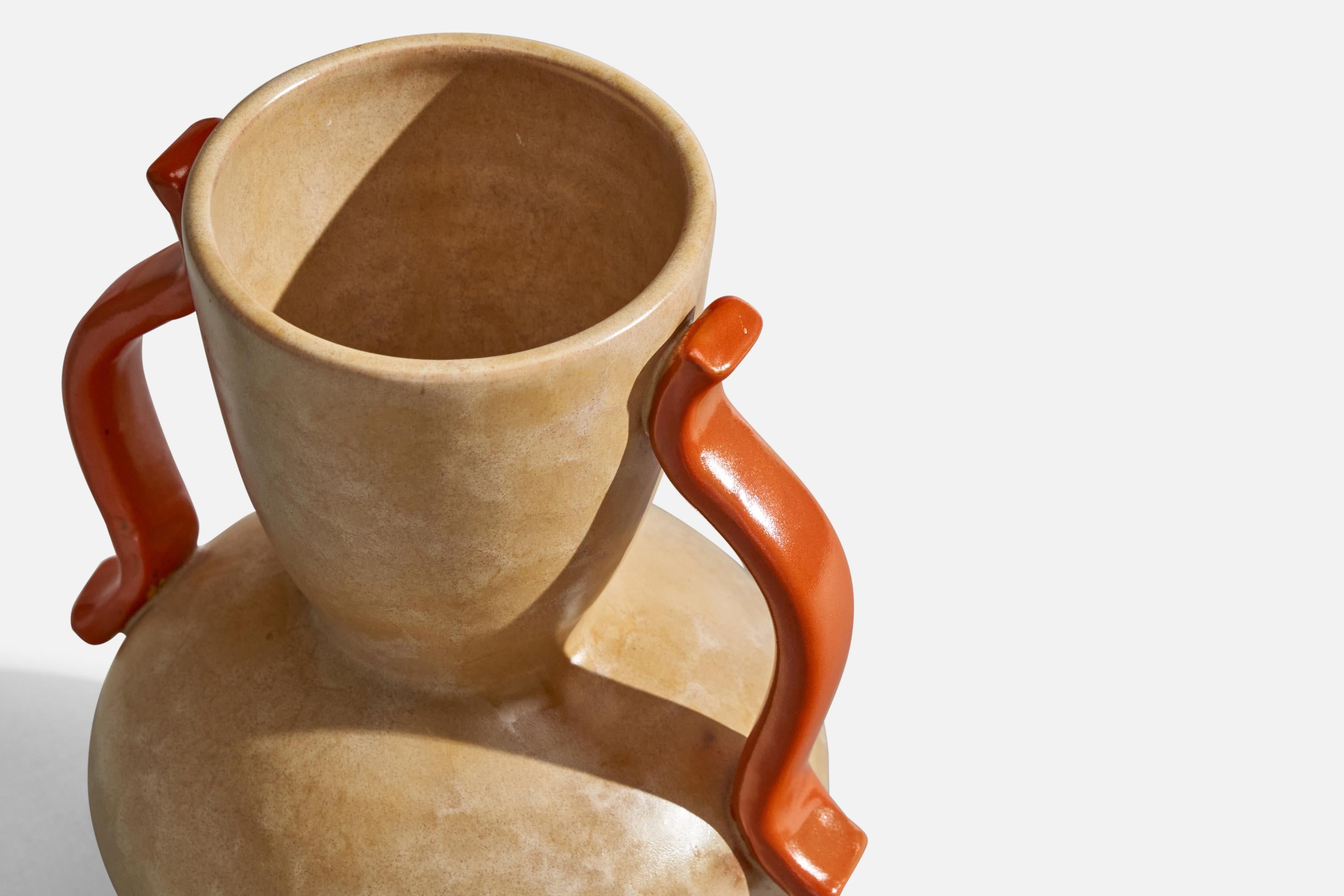 Anna-Lisa Thomson, Vaso, Terracotta, Svezia, anni '1930 In condizioni buone in vendita a High Point, NC