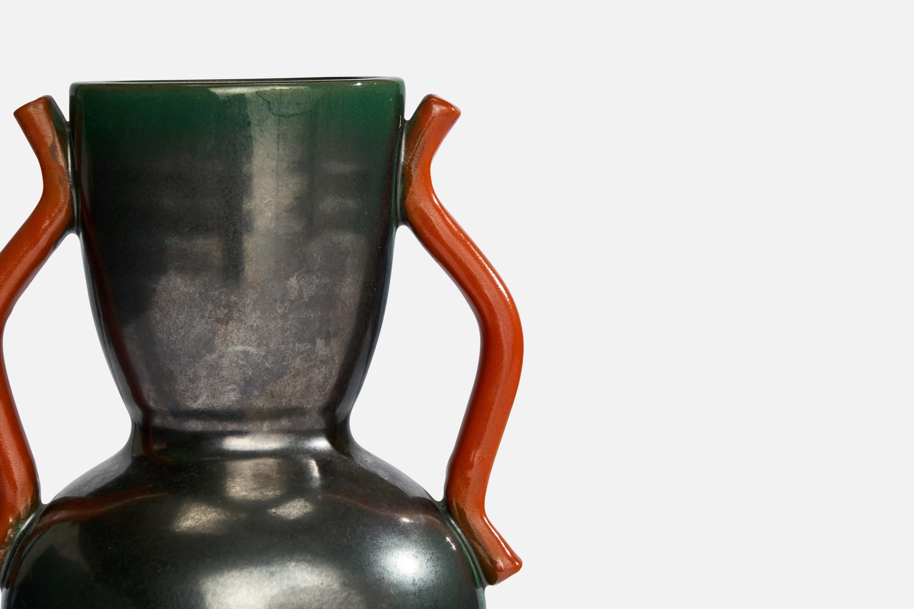 Anna-Lisa Thomson, Vase, Earthenware, Sweden, 1930s For Sale 2