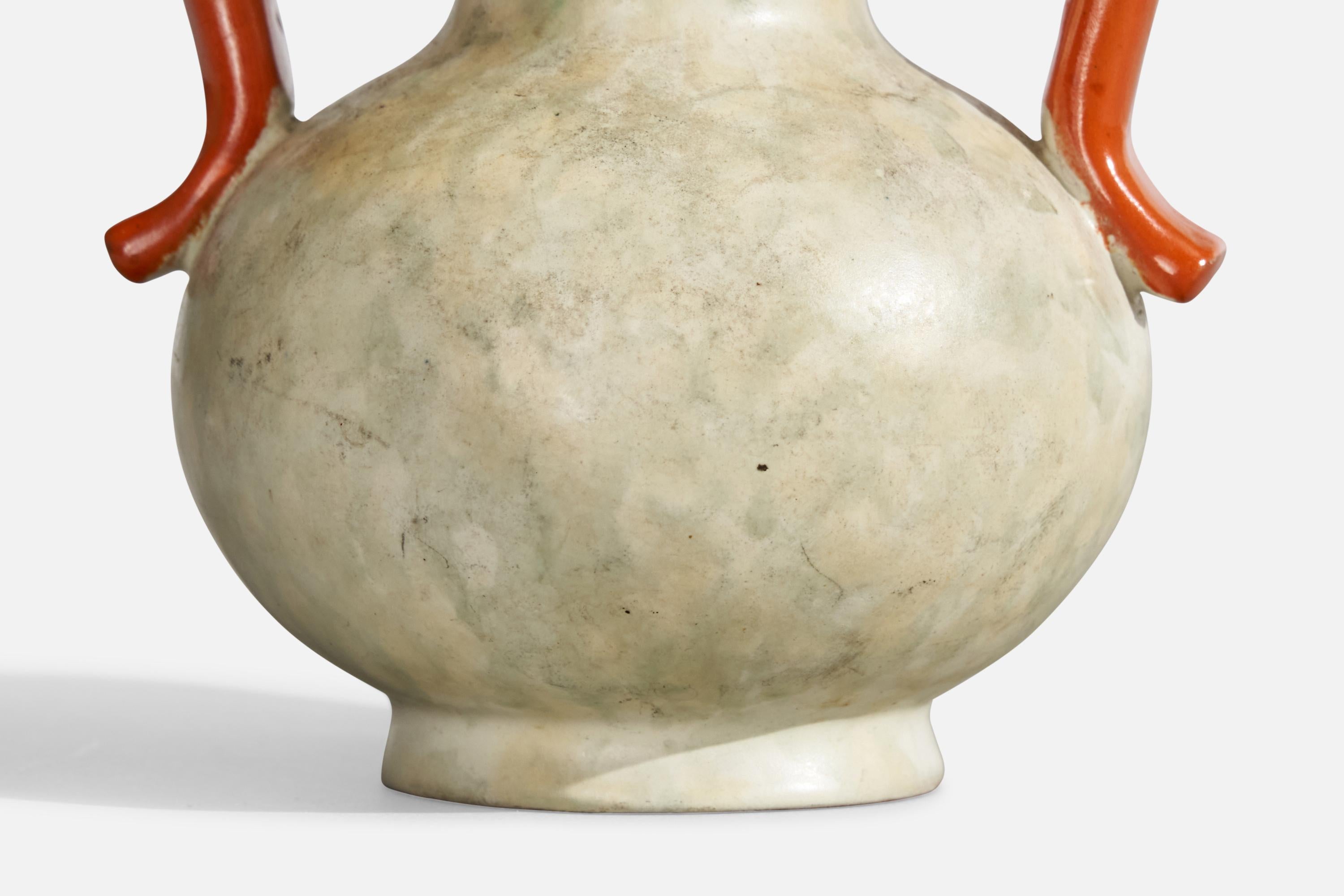 Cotto Anna-Lisa Thomson, Vaso, Terracotta, Svezia, anni '1930 in vendita