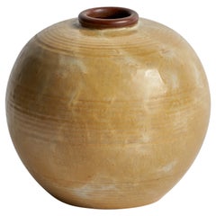 Vase Anna-Lisa Thomson, Faïence, Suède, années 1930