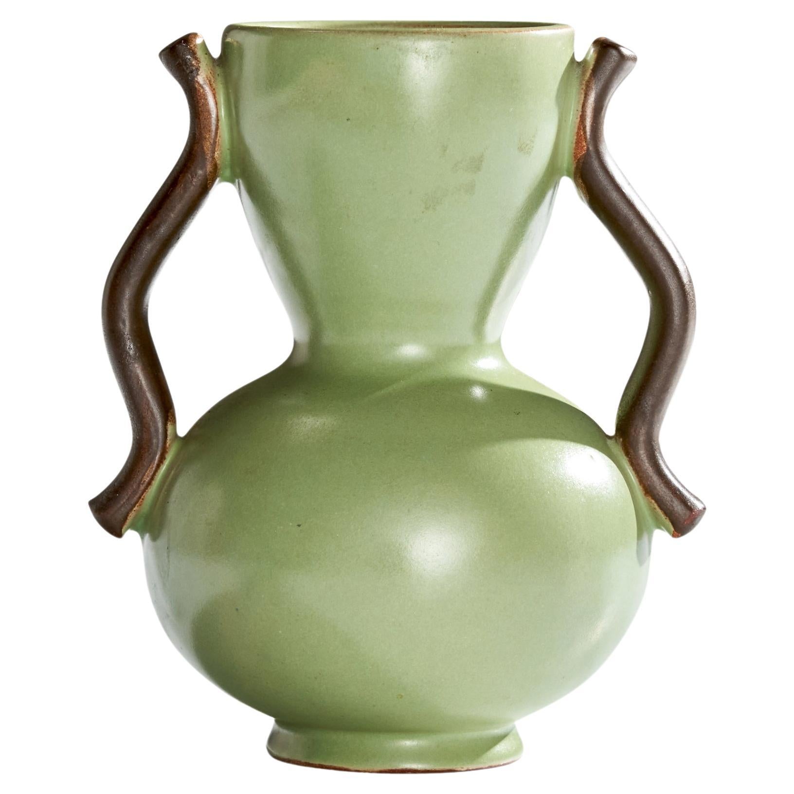 Anna-Lisa Thomson, Vase, Earthenware, Sweden, 1930s