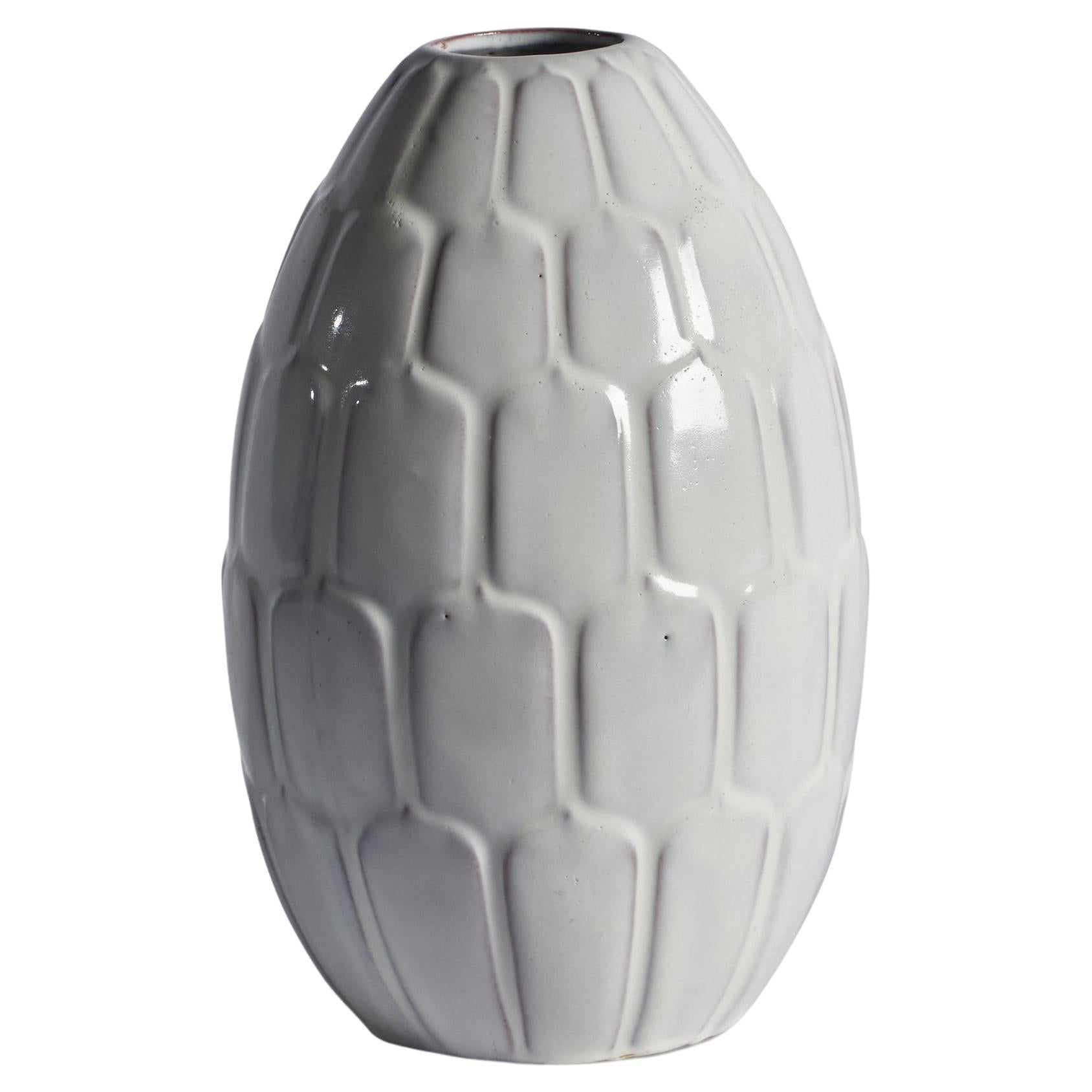 Anna-Lisa Thomson, Vase, Earthenware, Sweden, 1940s For Sale