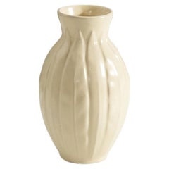Anna-Lisa Thomson, Vase, Glazed Ceramic, Upsala-Ekeby Sweden 1940s