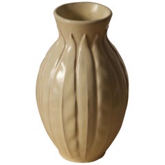 Anna-Lisa Thomson, Vase, Glazed Stoneware, Upsala-Ekeby Sweden, 1940s