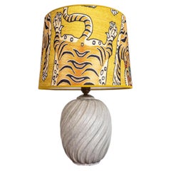 Anna-Lisa Thomsson Upsala Ekeby Sweden 1930s Tablelamp Art Deco