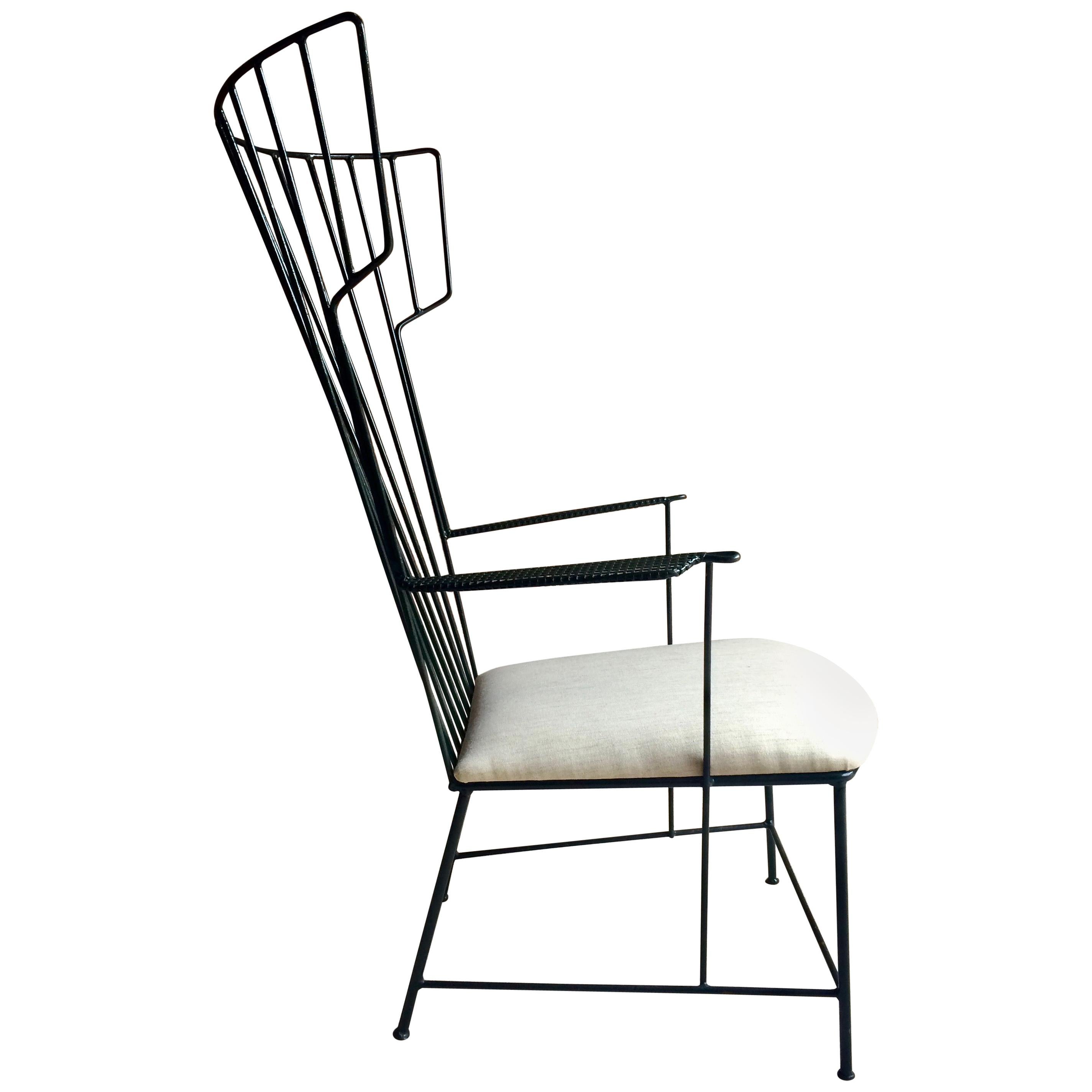 Anna-Lulja Praun & Thomas Lauterbach Lyra Armchair by Sonett:: circa 1950s