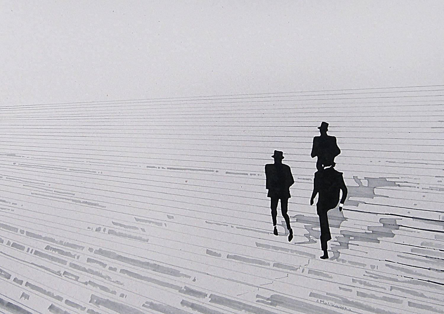 London Calling: Pittura contemporanea figurativa in acrilico su tela