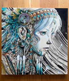 Geist:  Zeitgenössisches figuratives Gemälde