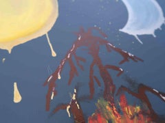 Moon and Sun - Acrylic by Anna Maria Caboni - 2026