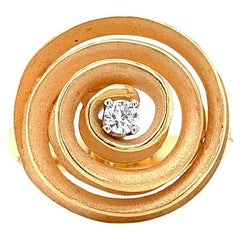 Anna Maria Cammilli Dune Kollektion Florence Diamant-Cockctailring 18k Gold