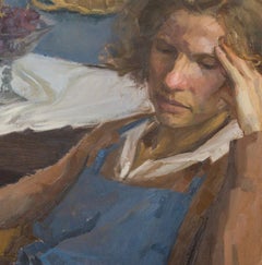 Tenía que decírtelo- Pintura narrativa contemporánea del siglo XXI, Madre e hija