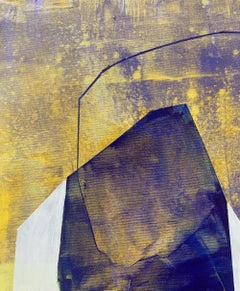 Bright night. Contemporary Abstract Painting Acrylic, Polish art