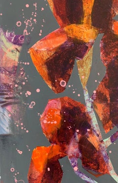 Iridi marroni. Pittura contemporanea astratta e figurativa Acrilico, arte polacca