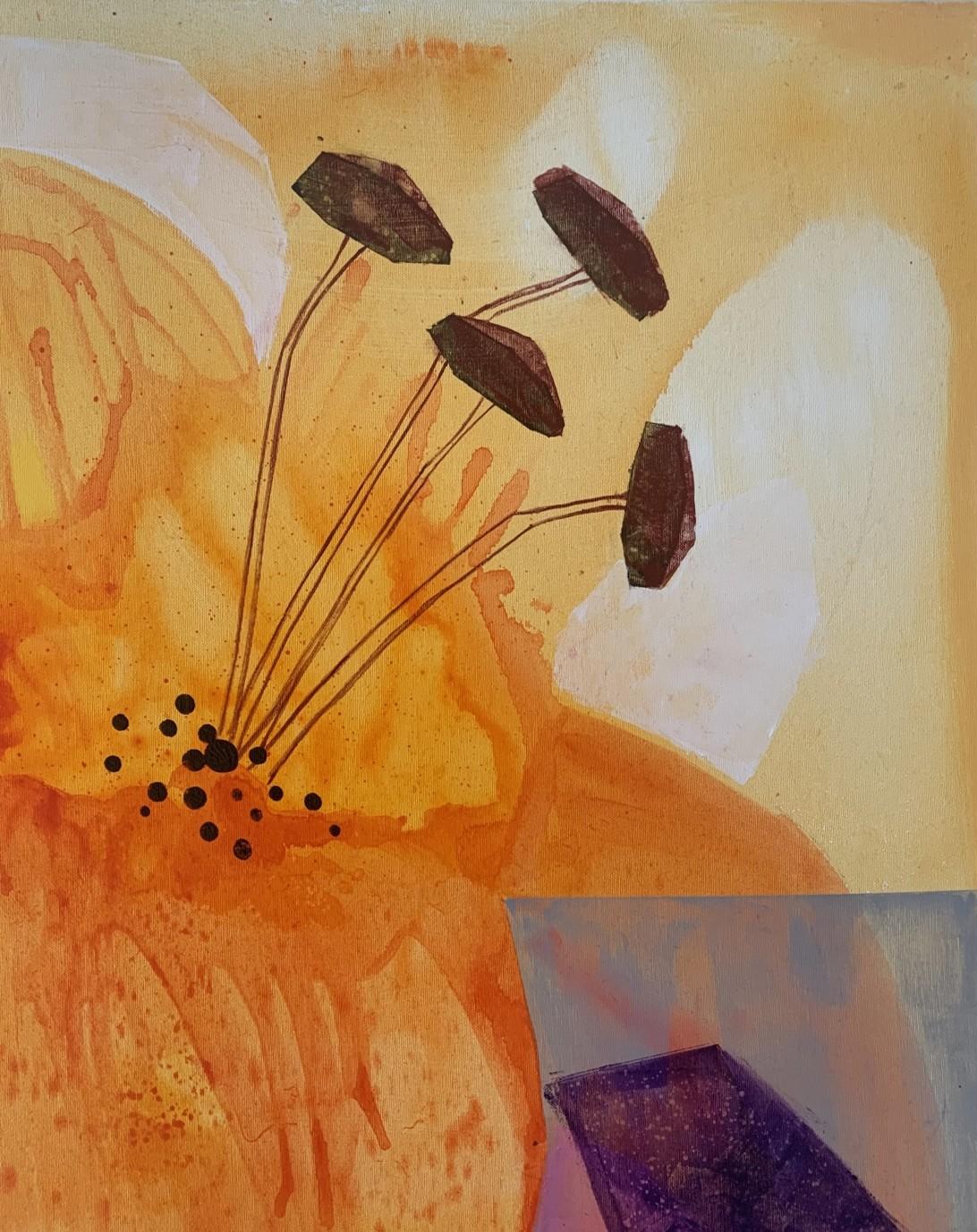 Dawn – Zeitgenössische abstrakte Malerei mit Acrylfarben, polnischer Künstler im Angebot 2