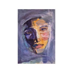 Improvvisazioni, Pittura contemporanea, Acrilico su carta, Artista polacco