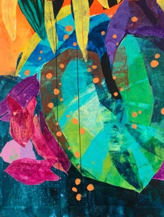 Jungle Boogie. Contemporary Abstract Painting, Acrylic on canvas, Polish artist