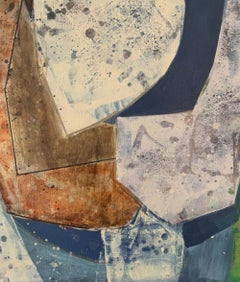 Plainair in Nowe Kotlice. Contemporary Abstract Painting Acrylic, Polish art