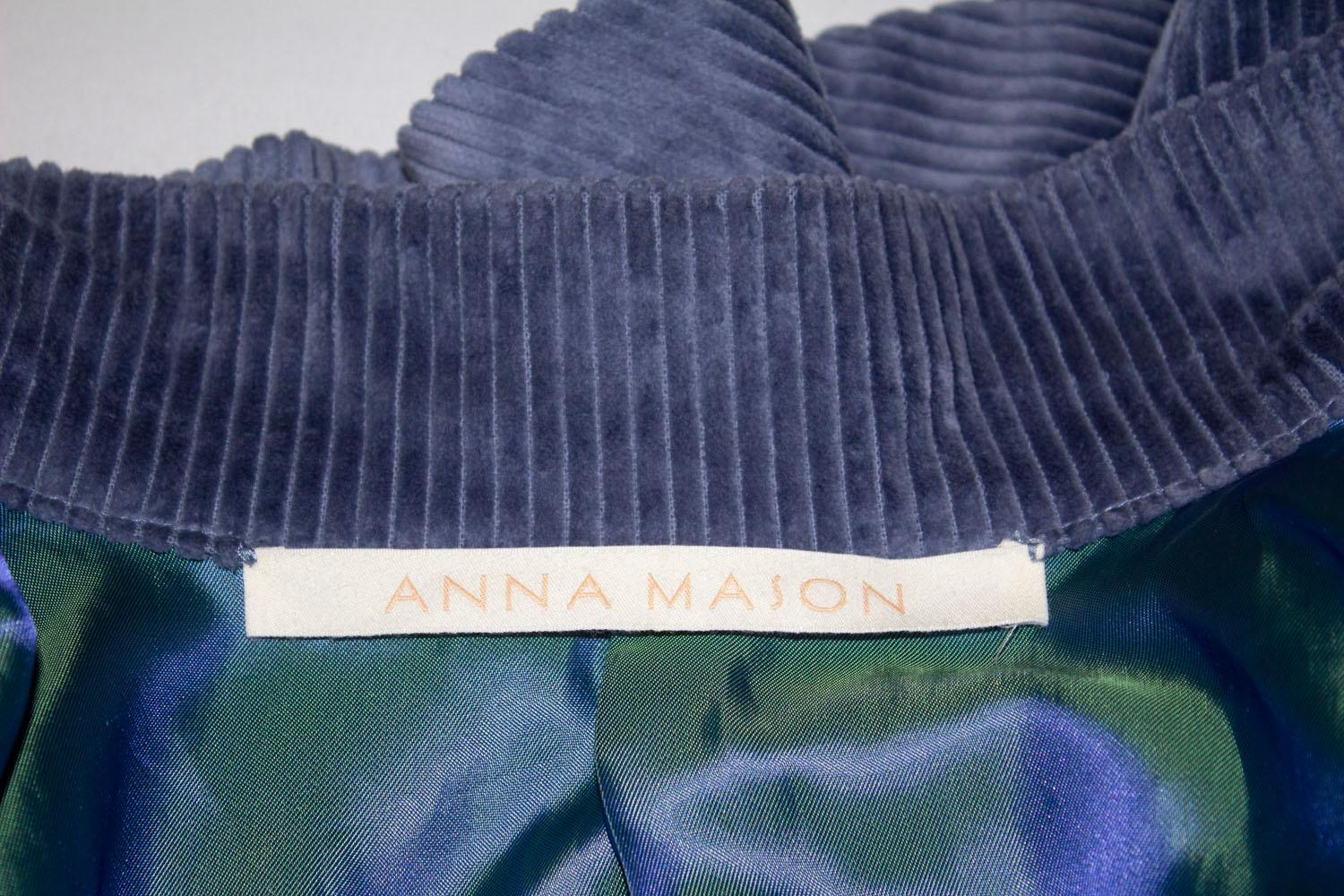Anna Mason Corduroy Jacket For Sale 2
