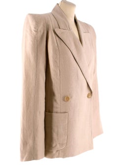Anna Mason Cream Sharp Jacket  - Us Size 6