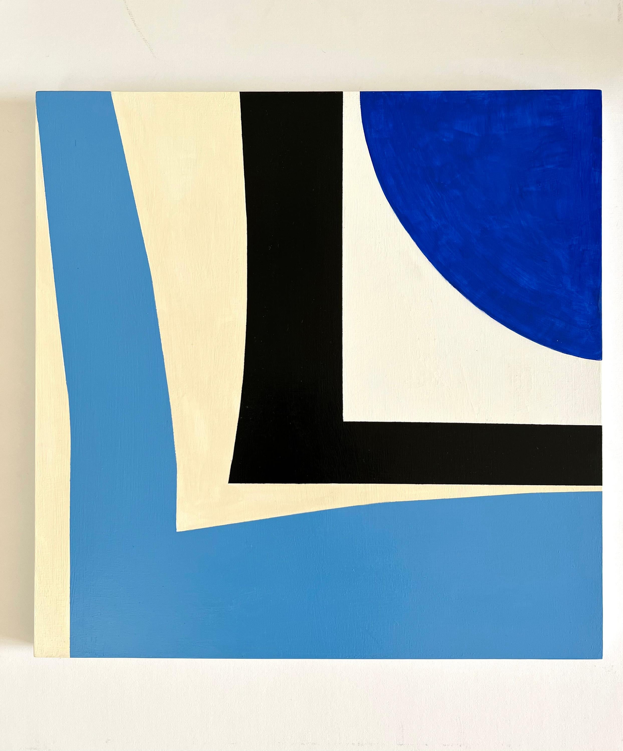 geschwungene Linien 20 – Painting von Anna Medvedeva