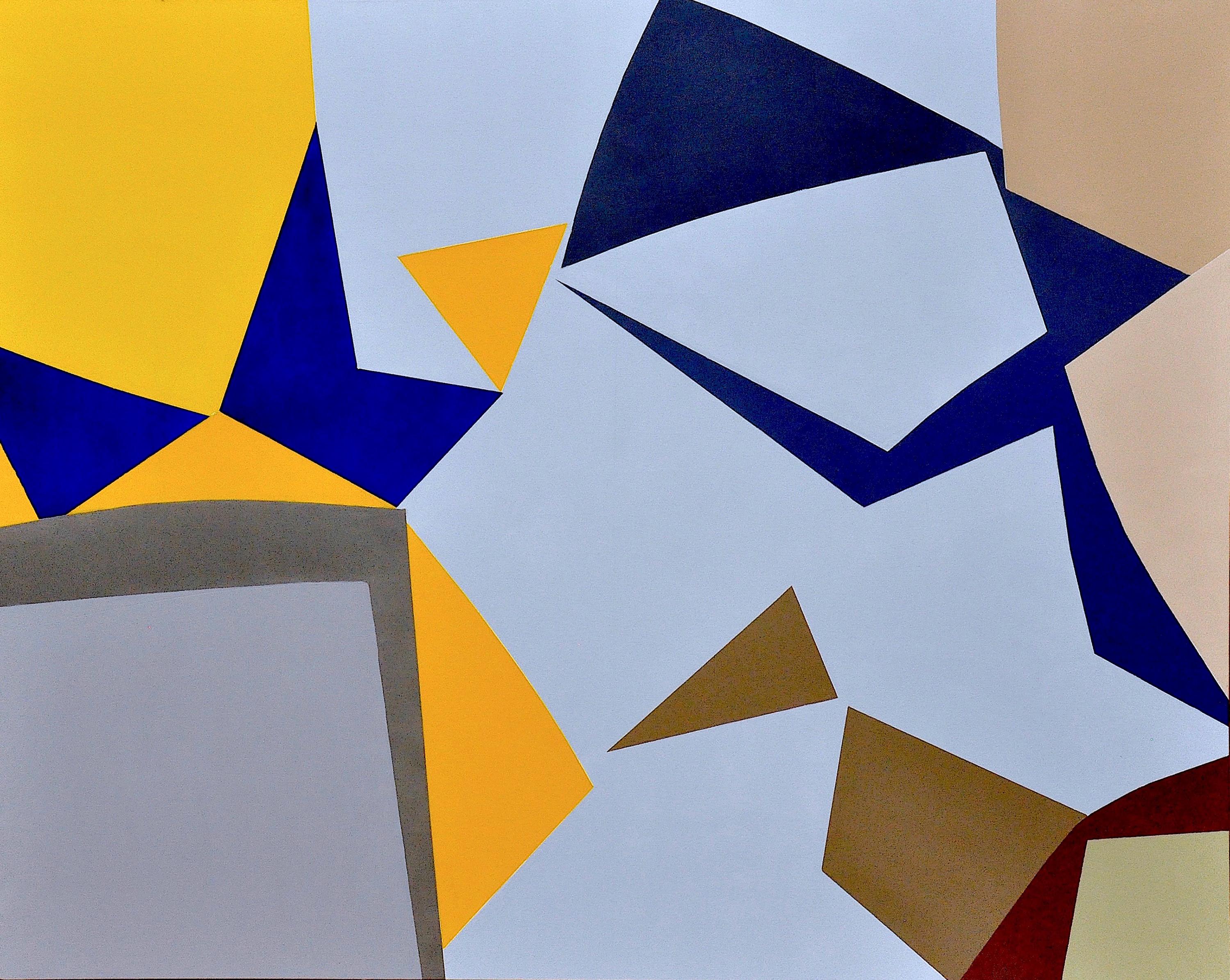 Abstract Painting Anna Medvedeva - Game de composition géométrique