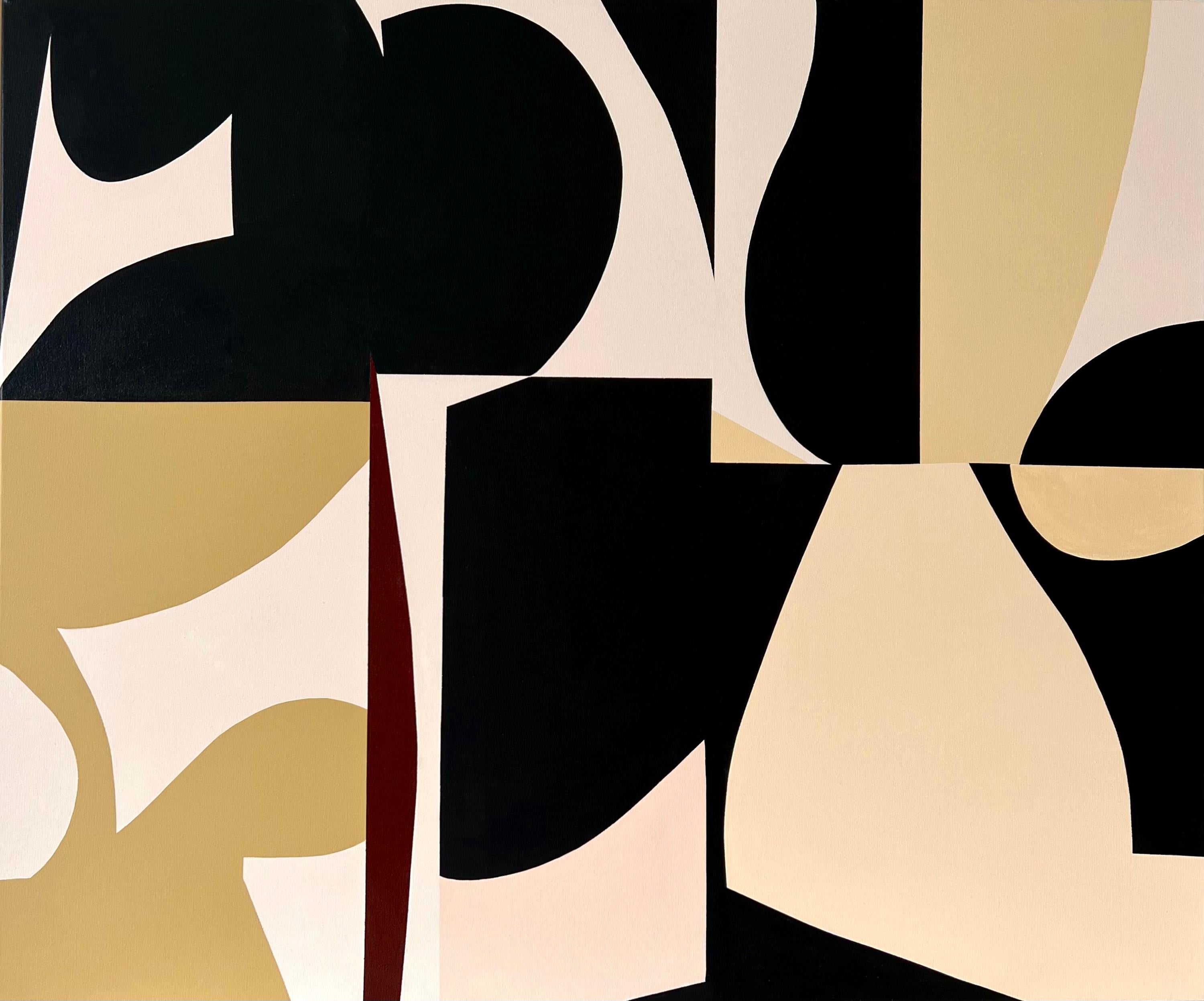 Organische Formen B60 – Painting von Anna Medvedeva