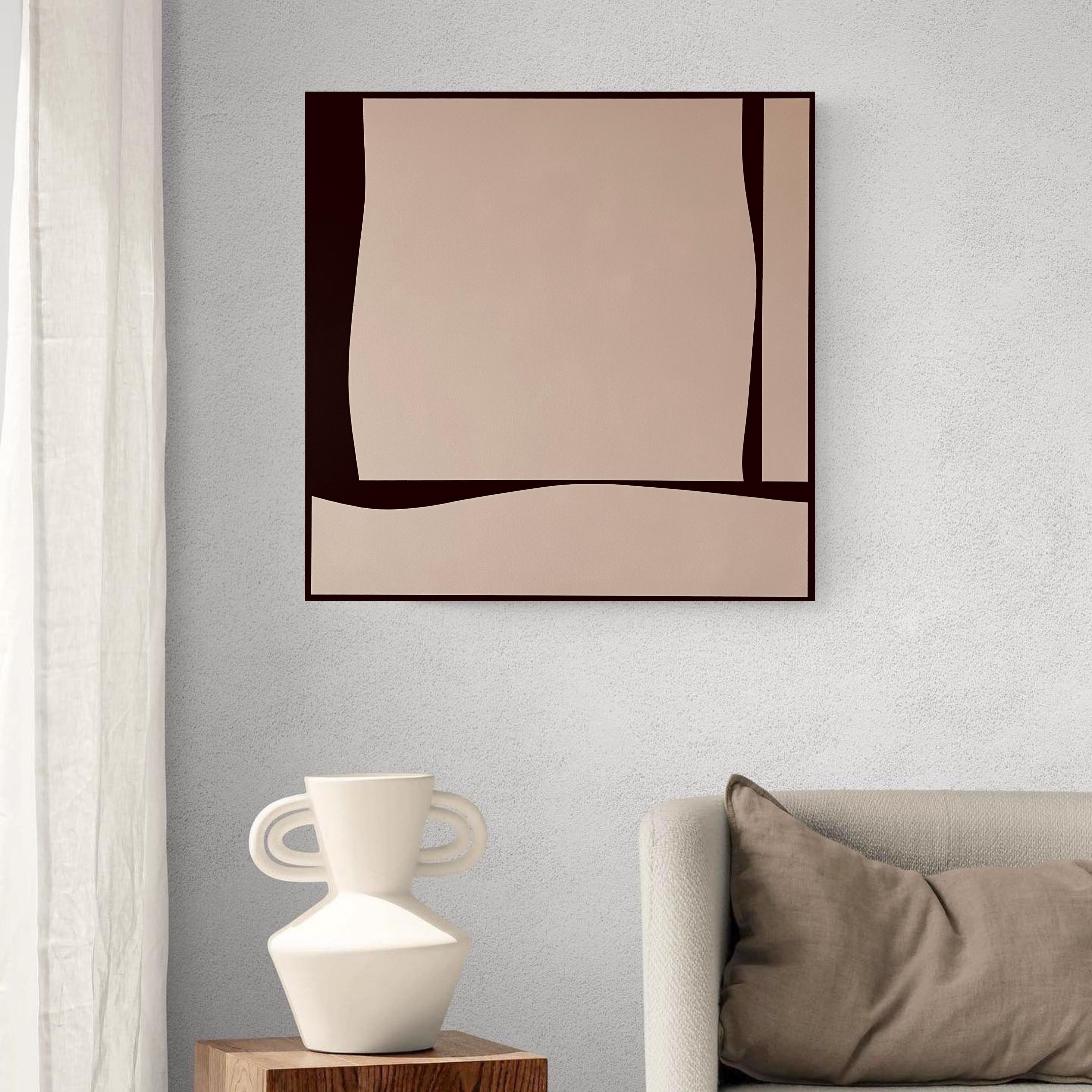 Forme organiche B87 - Painting Astratto di Anna Medvedeva