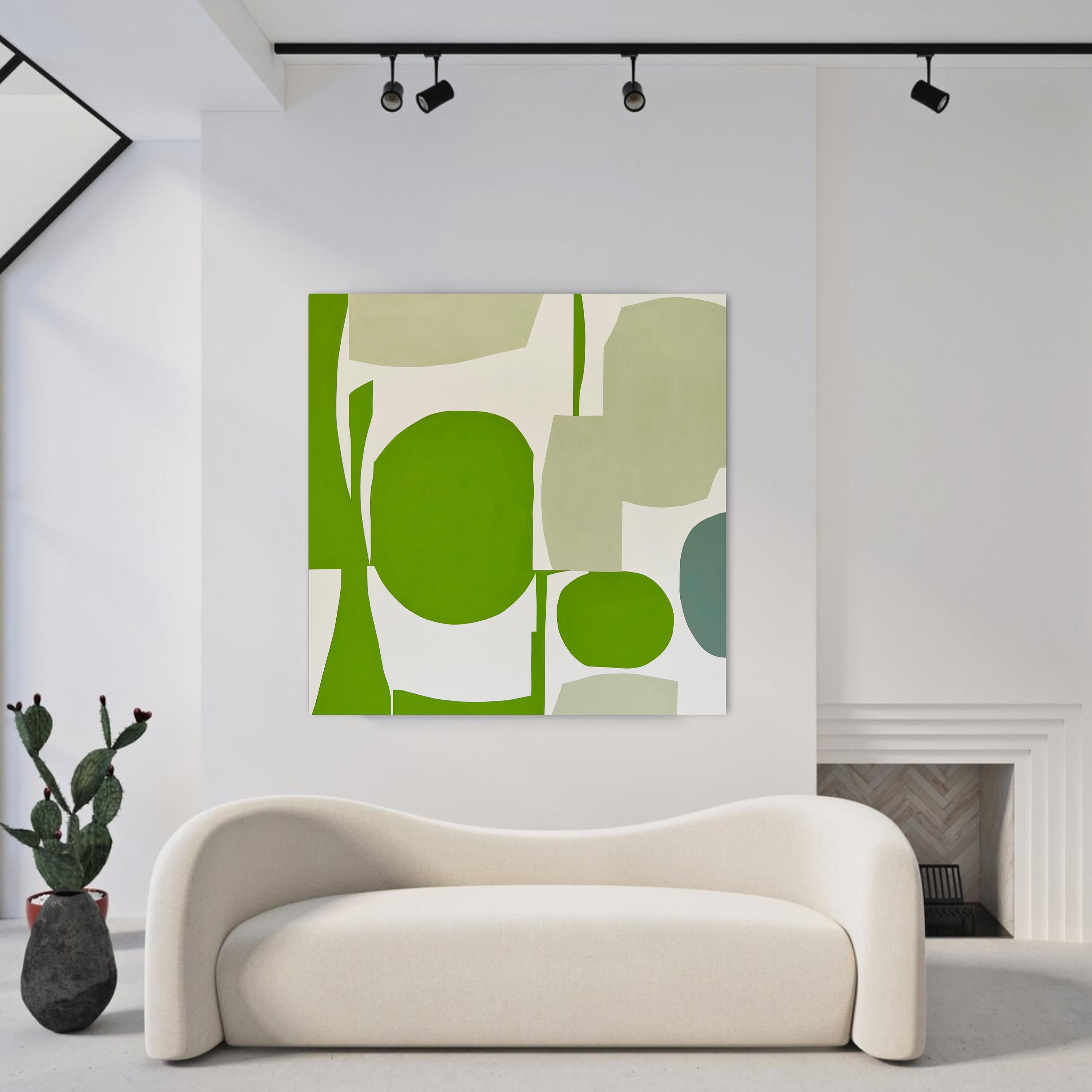 Organische Formen G75 – Painting von Anna Medvedeva