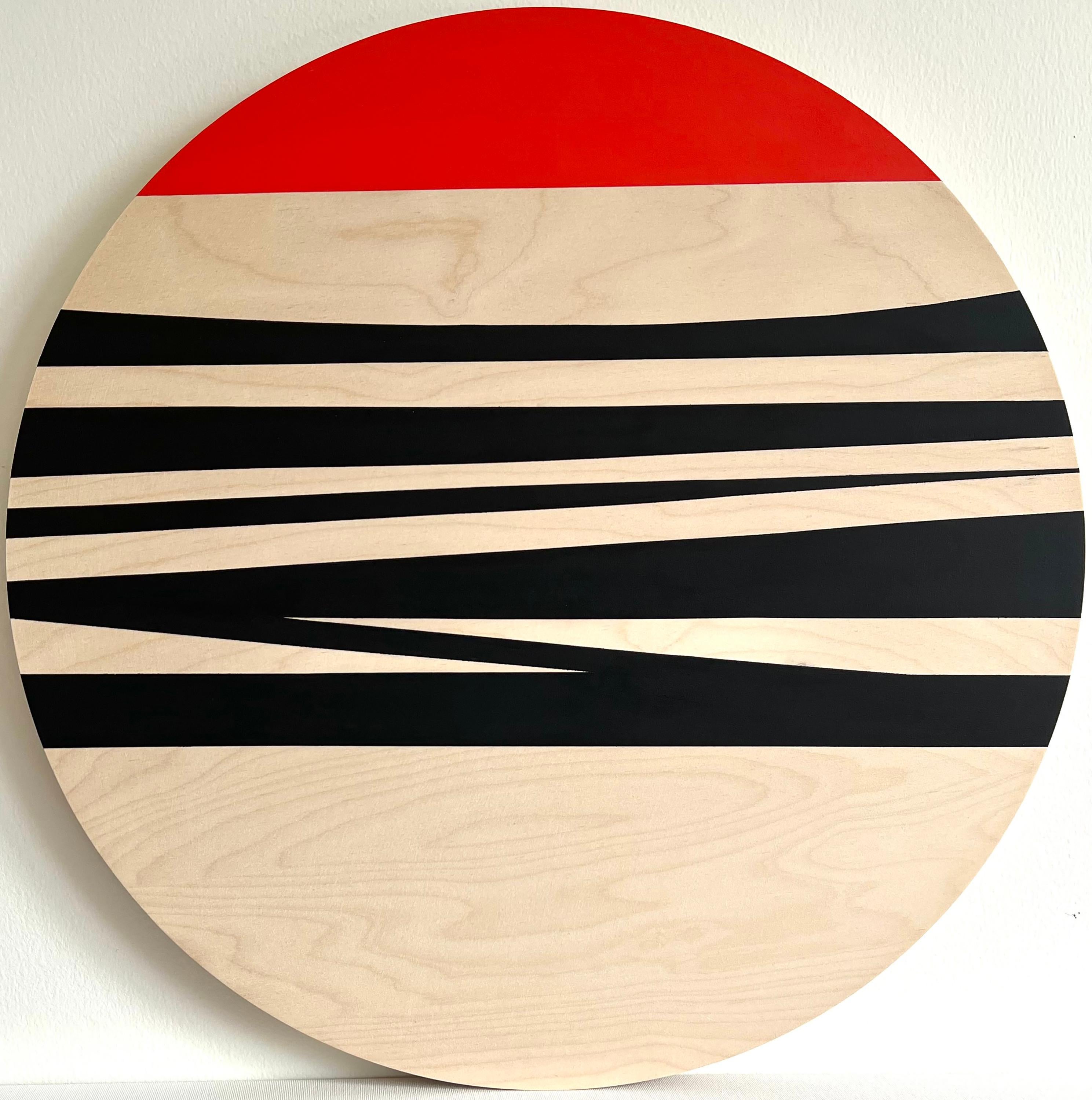 Stripes Black & Red