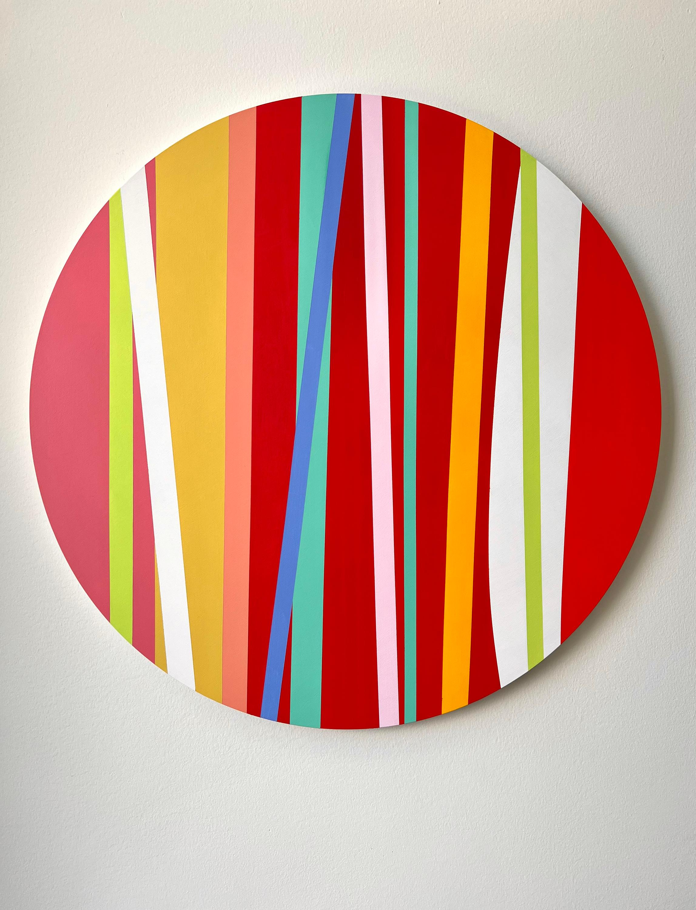 Stripes R7 - Painting by Anna Medvedeva
