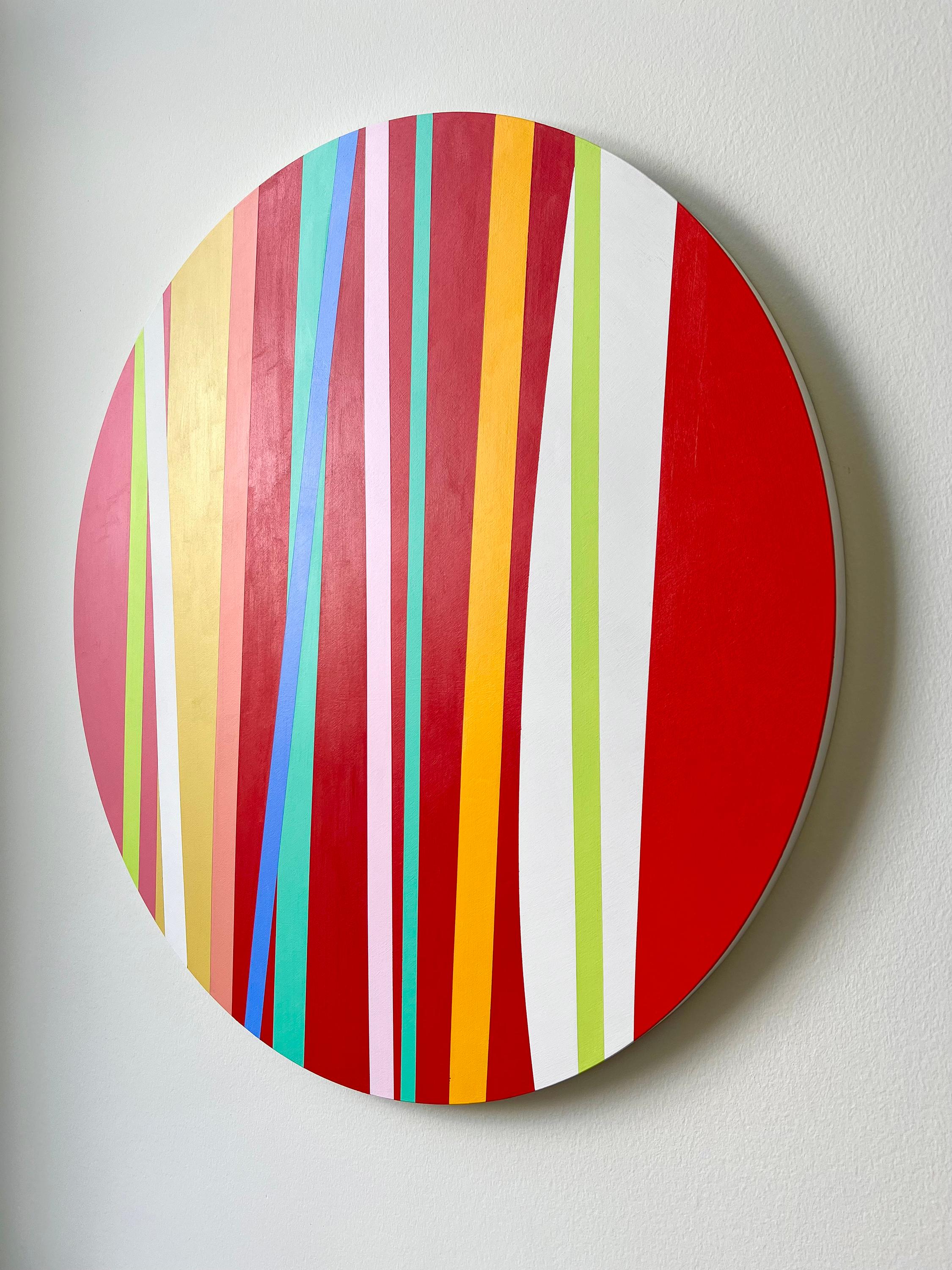 Stripes R7 - Abstract Painting by Anna Medvedeva