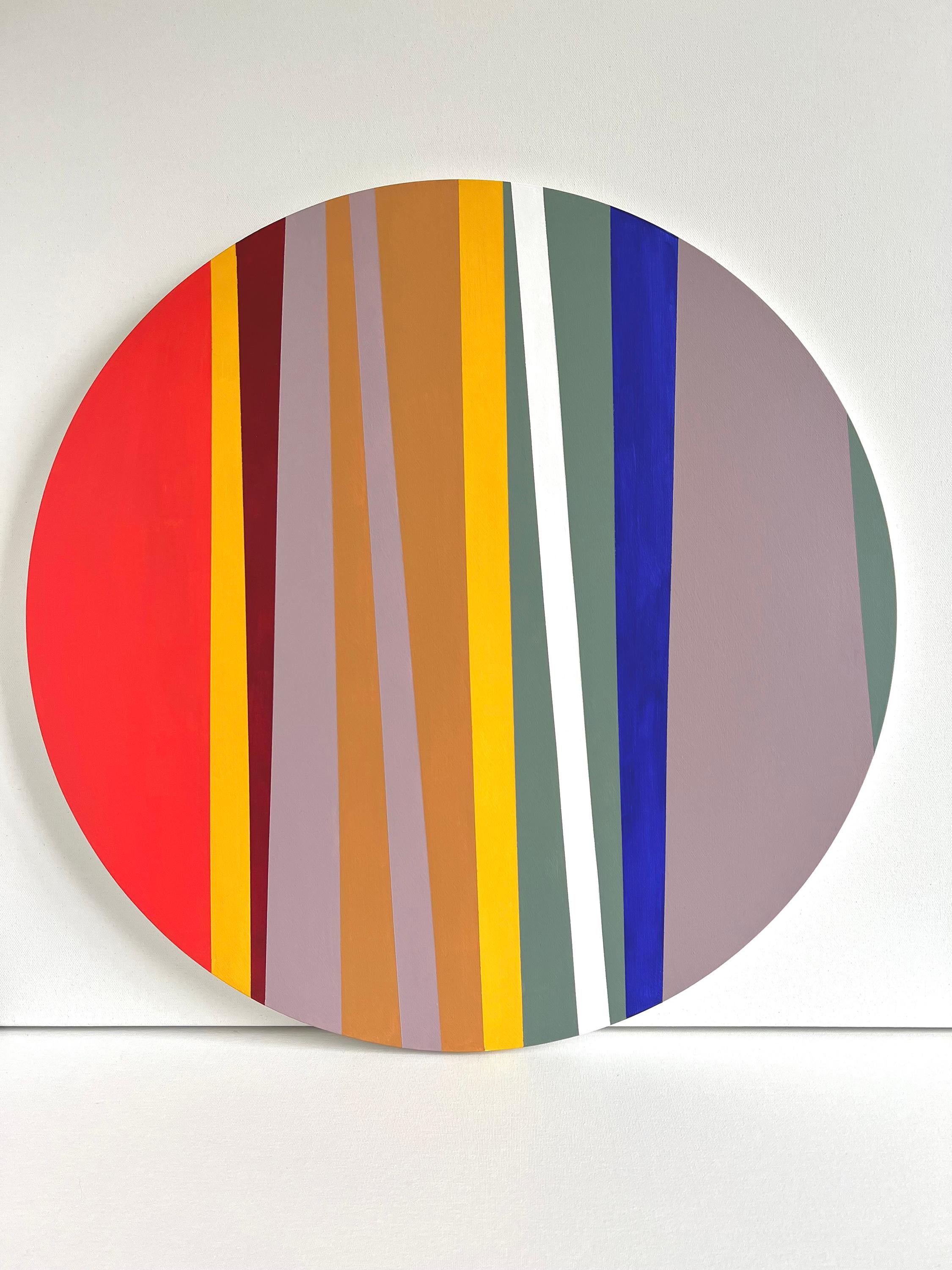 Streifen R8 (Abstrakt), Painting, von Anna Medvedeva