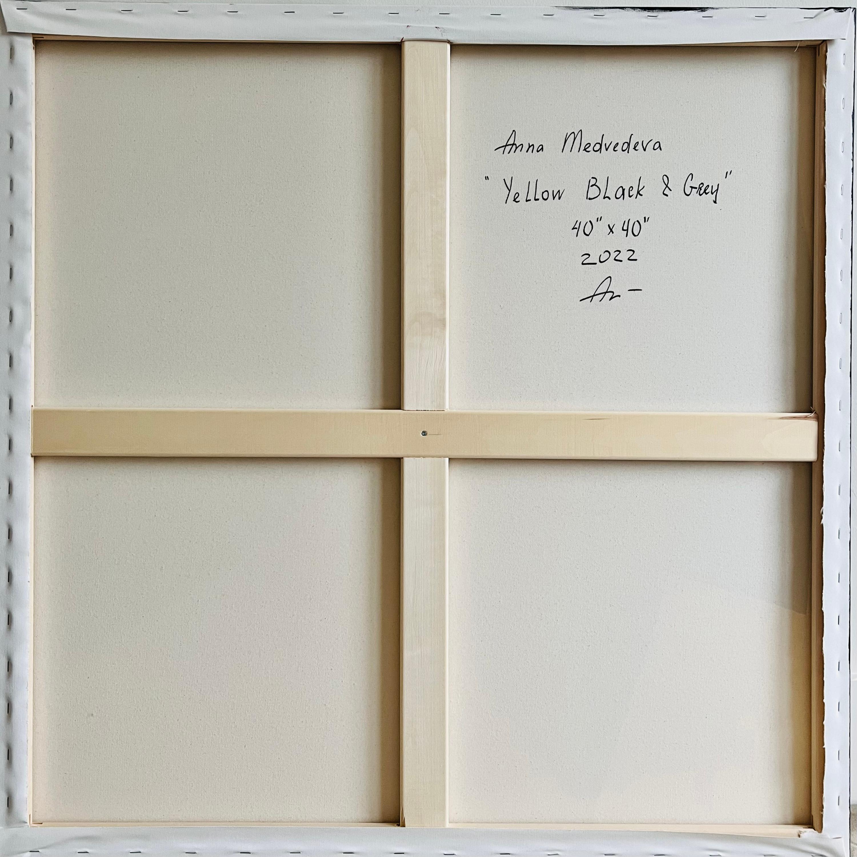 Questo quadro astratto si ispira al minimalismo, all'arte moderna e all'hard edge. Quest'opera originale è firmata dall'artista sul retro.
Spedito in una scatola protetta e resistente. Certificato di autenticità firmato.                             