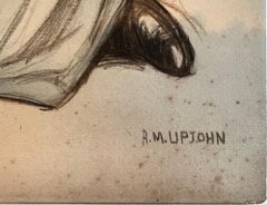 Child Playing with Toy Birds and Doll - School of Jessie Willcox Smith