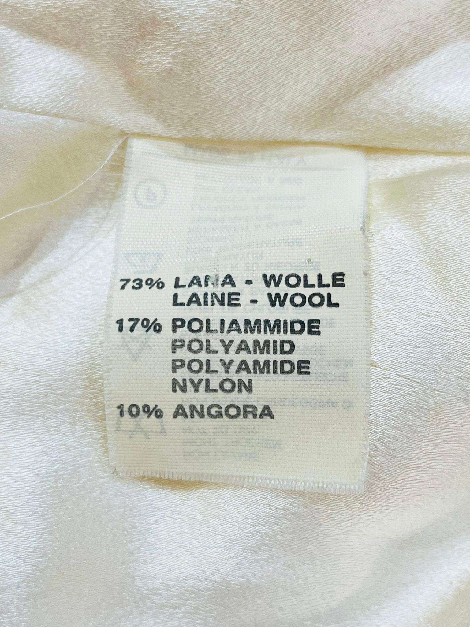 Anna Molinari Angora & Wool Fur Trimmed Cardigan 3