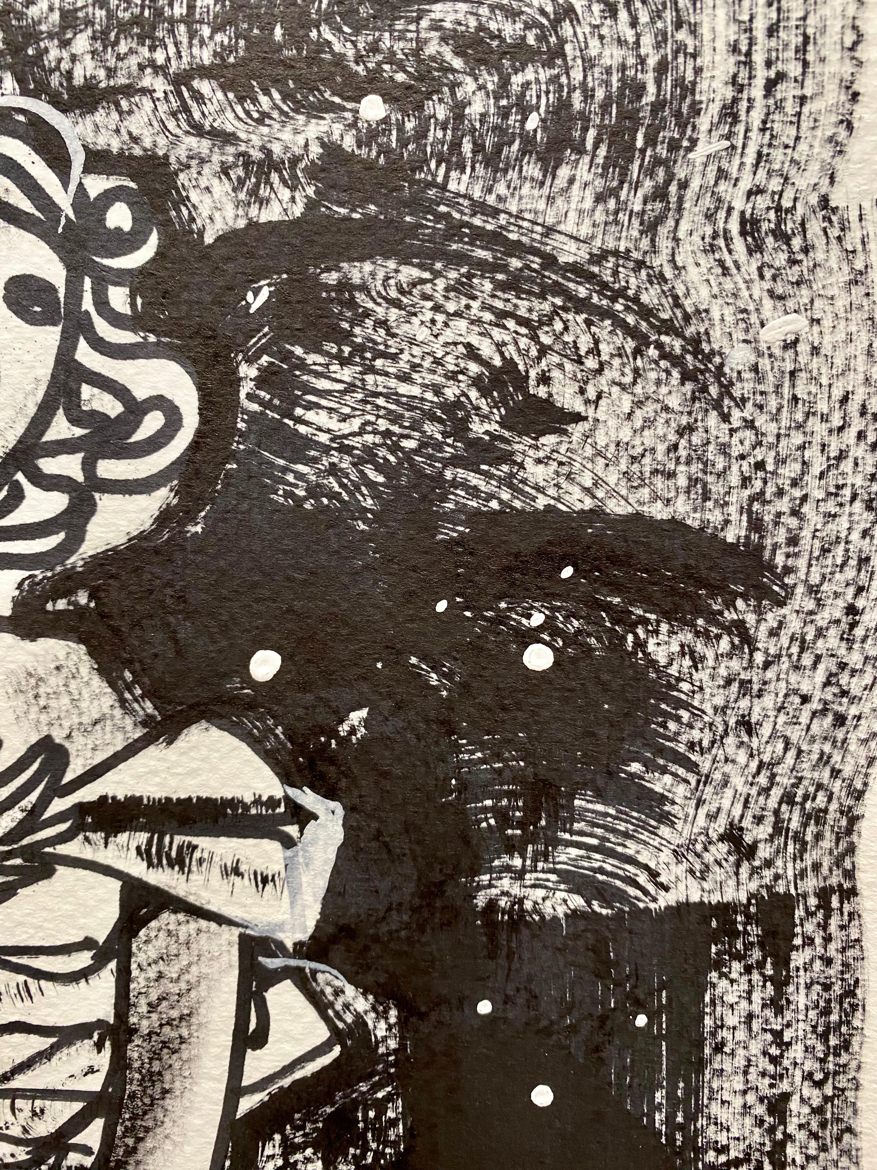 Discover Anna Pennati's Homer Series – Where Ancient Epic Meets Contemporary Vision
Experience timeless mythology reimagined through striking black and white abstraction.

Anna Pennati's Homer series represents a profound artistic dialogue between