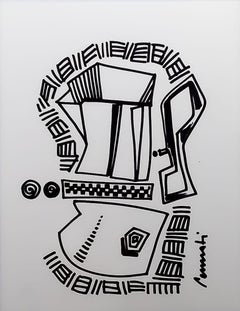Anna Pennati - "02 Kitchen Melody serie", Tinte auf Papier