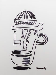 Anna Pennati, "Kitchen Melody 05", inchiostro su carta