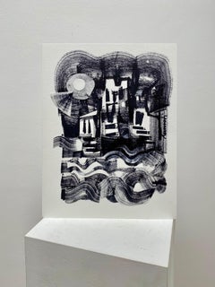 "Itaca", encre sur papier, 2020