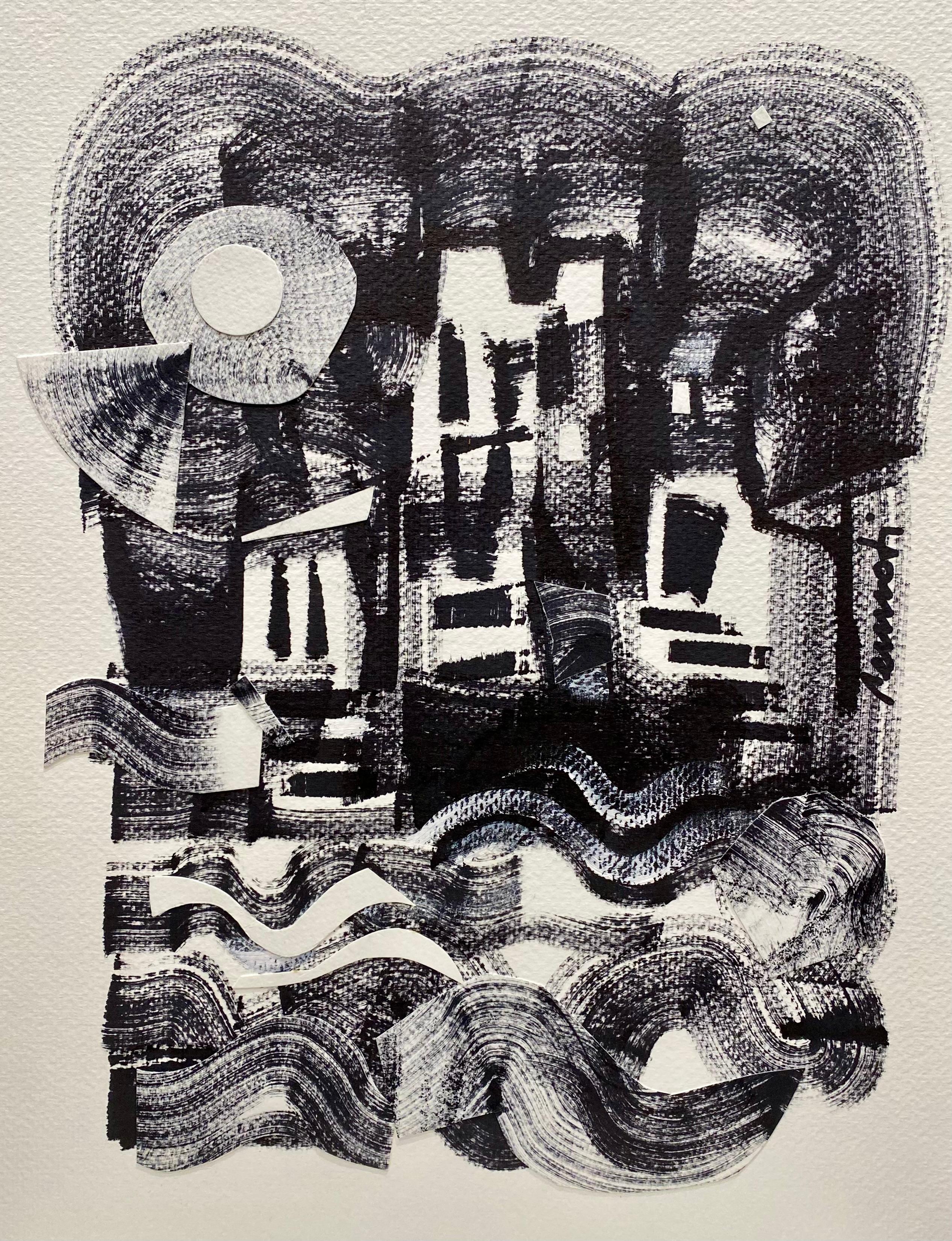 "Itaca", ink on paper, 2020