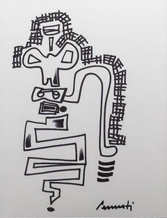 "Kitchen Melody 03" by Anna Pennati, ink on paper