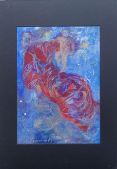 "Mother Mary" by Anna Pennati - from William Blake's poems - original on paper