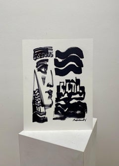 "Penelope", Tinte auf Papier, 2020